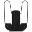 Подставка для книг и учебников BRAUBERG LINE+, металлическая, черная,