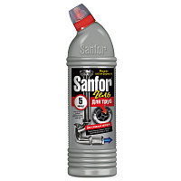 Средство для прочистки труб SANFOR 750 гр штр.  4602984003402