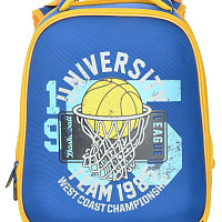 Рюкзак Schoolformat ERGONOMIC 2А4М BASCKETBALL 14 л синий 35х26х16 см жестк. каркас 2 отд. молния для мальчиков