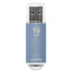 Флеш-диск 16 GB, SMARTBUY V-Cut, USB 2.0, металлический корпус, синий,