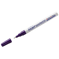 Маркер-краска MunHwa "Extra Fine Paint Marker" фиолетовая, 1мм, нитро-основа EXPM-09