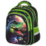 Рюкзак BRAUBERG KIDS FLOSSY, 2 отделения, 3 кармана, "Galaxy Dino",