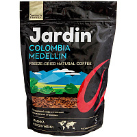Кофе растворимый Jardin "Colombia Medellin", сублимированный, мягкая упаковка, 150г. 1014-14