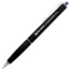 Ручка шариковая автоматическая BRAUBERG "OIL-BASE BLACK", СИНЯЯ,