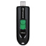 Флеш-диск 128GB TRANSCEND JetFlash 790C, разъем USB Type-С, черный/зеленый,