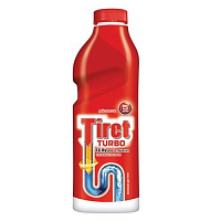 Средство для удаления засоров Tiret Turbo, 1 л.