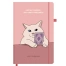 Скетчбук, слоновая кость 140 г/м2, 130х210 мм, 80 л., софт-тач, резинка,