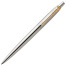 Ручка шариковая PARKER "Jotter Core Stainless Steel GT", корпус