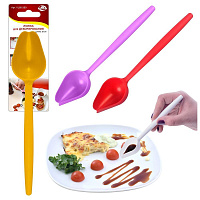 Ложка для декорирования (перо) L18см. 3 цвета
