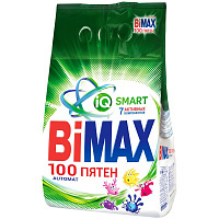 Порошок для машинной стирки BiMax "100 пятен", 3кг. 966-1