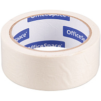Клейкая лента малярная OfficeSpace, 38мм*25м, ШК КЛ_18611