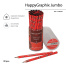 КАРАНДАШ ЧЕРНОГРАФИТОВЫЙ "HappyGraphix Jumbo. Fresh & fruity.