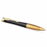 Ручка шариковая PARKER "Urban Twist Black GT", корпус черный,