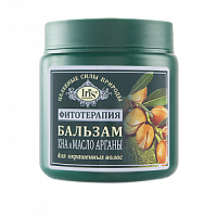 Iris Фитотерапия БАЛЬЗАМ для волос ХНА и МАСЛО АРГАРНЫ 500мл/12шт