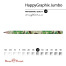 КАРАНДАШ ЧЕРНОГРАФИТОВЫЙ "HappyGraphix Jumbo. Баобаб" 4В, 3.5 MM