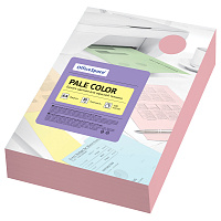 Бумага цветная OfficeSpace "Pale Color", А4, 80г/м2, 500л., (розовый)