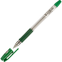 Ручка шариковая PILOT BPS-GP-F резин.манжет. зеленый 0,32мм Япония штр.  4902505160752, 4902505160769