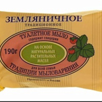 Туалетное мыло ЭФКО твердое Традиционное Земляничное 190г.