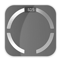 Весы напольные Centek CT-2425 Gray электронные 150кг, 0,1кг, LCD, 10 прогр