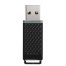 Флеш-диск 8 GB, SMARTBUY Quartz, USB 2.0, черный, SB8GBQZ-K