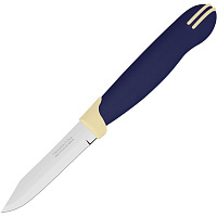 Нож для очистки овощей Multicolor 7,5см, синий, 2 штуки в упаковке