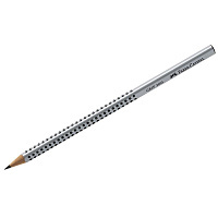 Карандаш ч/г Faber-Castell "Grip 2001" 2B, трехгран., заточенный. 117002