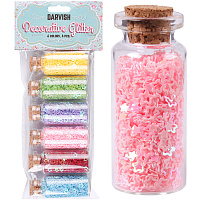 Декоративные блёстки 6 цветов 6шт (набор)