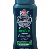 Iris Gentlemen club Гель для душа "ACTIVE увлажняющий" 400мл/12шт