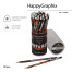 КАРАНДАШ ЧЕРНОГРАФИТОВЫЙ "HappyGraphix. Keep Away.Private" НВ