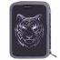 Пенал BRAUBERG, 3 отделения, полиэстер, 21х14 см, "Tiger", 271551