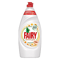 Средство для мытья посуды Fairy Нежные руки, Ромашка и витамин Е, 900 мл