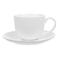 Чайная пара Tvist Ivory 300мл фарфор, белый, фк4016