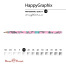 КАРАНДАШ ЧЕРНОГРАФИТОВЫЙ "HappyGraphix. Life Style. Pink dream" НВ