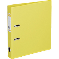 Папка с арочн.мех. BANTEX 50мм 1451-06 желтая Россия-Дания штр.  4607023142593, 4607030500133, 5702231415060