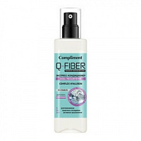 Compliment Q-FIBER Экспресс-кондиционер Аква-увлажнение HYALURON COMPLEX 200мл/24шт арт.875214