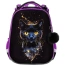 Ранец BRAUBERG ORIGINAL, 2 отделения, с брелком, "Galactic cat",