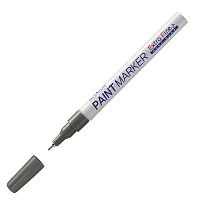 Маркер-краска MunHwa "Extra Fine Paint Marker" серебро, 1мм, нитро-основа EXPM-06