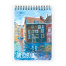 SKETCHBOOK BV, 185х250 мм, 50 Л. 200 гр. НА ГРЕБНЕ (4 ВИДА)