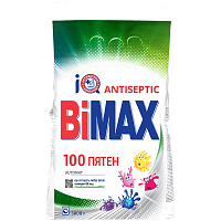Порошок для машинной стирки BiMax "100 пятен", 3кг. 966-1