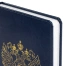 Ежедневник датированный 2027 в подарочном наборе с обложкой для паспорта