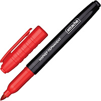 Маркер перманентный ATTACHE красный 1,5-3мм. штр.  4690432002848, 6953070935892, 6953070941466