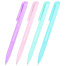 Ручка шариковая автоматическая BRAUBERG "TRIOS PASTEL COLOR", СИНЯЯ,