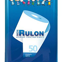 Бумага туалетная влажная Mon Rulon №50 ДЕТСКАЯ