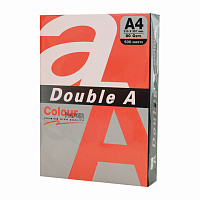 Бумага цветная DOUBLE A, А4, 80 г/м2, 500 л., интенсив, красная