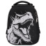 Ранец BRAUBERG SHINY, 2 отделения, с брелком, Scary dino, СВЕТЯЩИЙСЯ РИСУНОК,