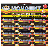 Клей Aviora "Монолит-гель", 3г 403-202