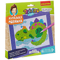 Набор для творчества BONDIBON. Алмазная мозаика. Картина Динозаврик