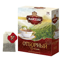 Чай Майский черный Отборный 100пакx2г 724403