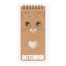 SKETCHBOOK BV, 105х220 мм, 80 Л.КРАФТ 125 гр, НА ГРЕБНЕ (6 ВИДОВ)