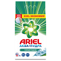 Порошок для машинной стирки Ariel "Горный родник", 6кг.